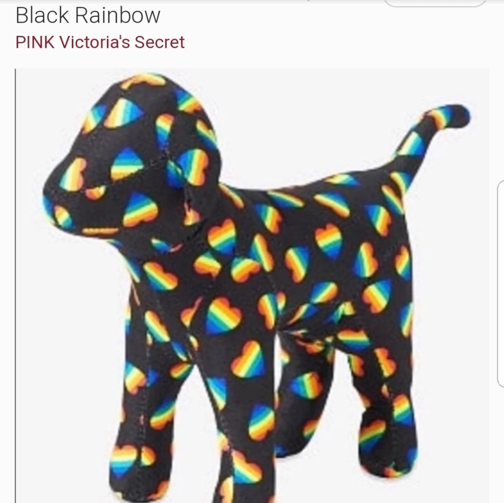 Victoria's Secret PINK Mini Pride Dog ❤🐶❤ - Picture 2 of 6